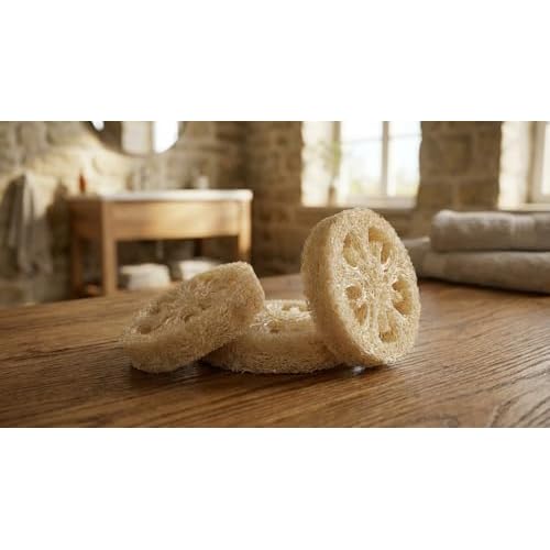 Cleansing Soap with Complimentary Natural Sponge Soap Stand (Fragrance Free)