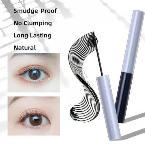 Mini Brush Waterproof Mascara – Clump-Free, Smudge-Proof