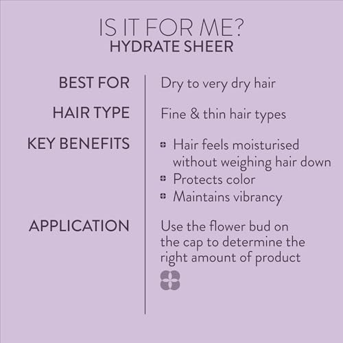 Pureology Hydrate Sheer Shampoo for Fine Dry Hair