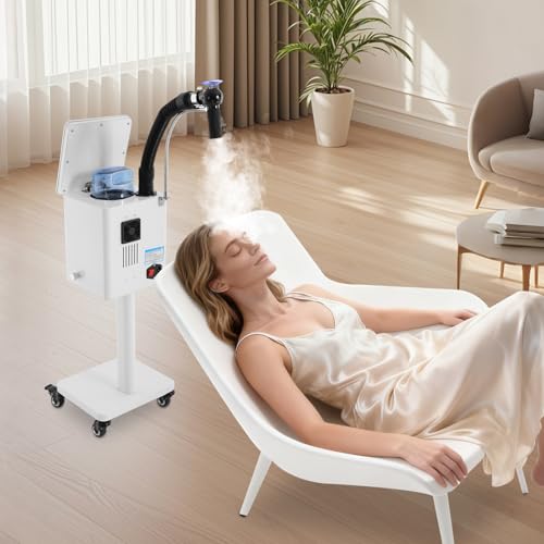 Professional Nano Hair Steamer with Ozone Function - 1600W Mist Processor