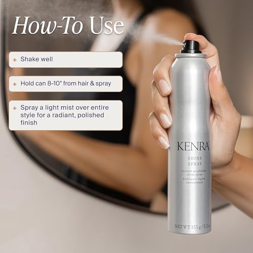 Kenra Shine Spray - Instant Weightless Shine for All Hair Types