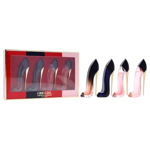 Carolina Herrera Good Girl Mini Perfume Gift Set – 4 Travel Size Splashes