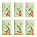 Organic Baby Cotton Dry Wipes 360 Count Large Square Diapering & Skin Care Pads - İpek