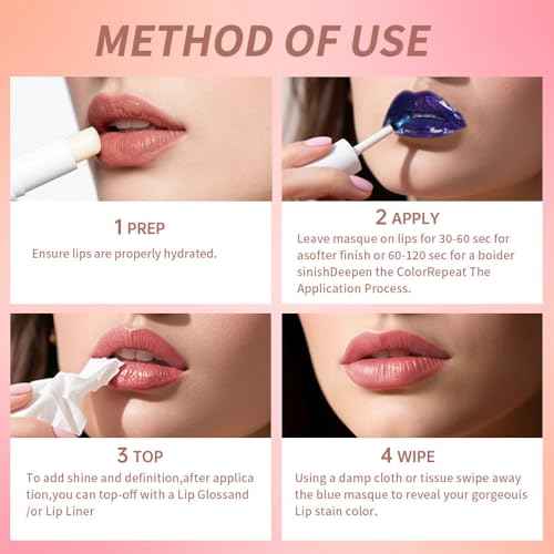 Lip Stain - Wipe-Off &Peel Off Lip Color | Waterproof, Long Lasting, Transfer-Resistant, Smudge-Proof Lip Tint | Easy Wipe Finish, High Pigment | All-Day Vibrant Kiss-Proof Lip Stain, muted rose beige
