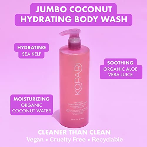 Kopari Jumbo Coconut Hydrating Body Wash with Aloe and Sea Kelp