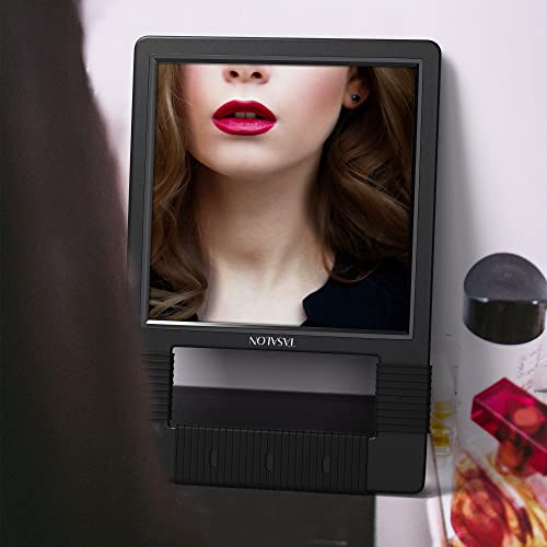 TASALON Hand Mirror with Silicone Handle - Shatterproof