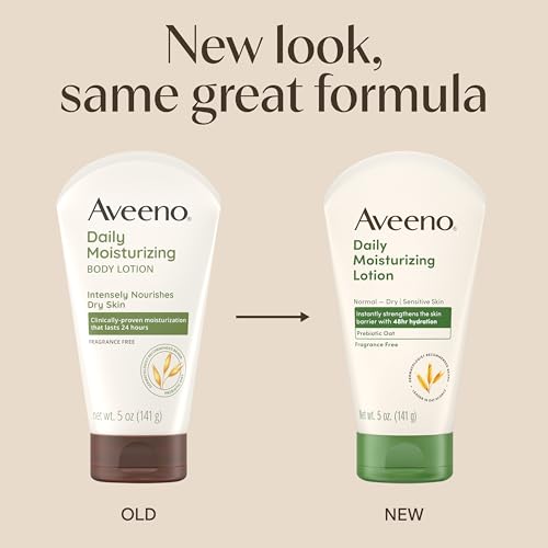 Aveeno Daily Moisturizing Body Lotion for Dry Skin, 5 oz