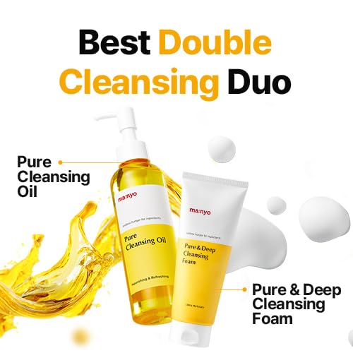 ma:nyo Pure Cleansing Oil - Korean Blackhead Melting Makeup Remover 6.7 fl oz