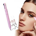 4 In 1 Makeuppen, 4 Colors Multi-Function Makeup Beauty Pencil, Portable Eyebrow Eyeliner Lip Liner Highlight Eye Pen, Waterproof Long Lasting Eye Makeup Tool