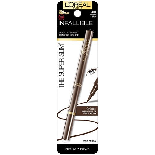 L'Oreal Paris Infallible Super Slim Liquid Eyeliner, Brown