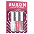 BUXOM Full-On Plumping Lip Polish, Tinted Lip Plumper Gloss with Peptides & Vitamin E, High-Shine Lip Gloss that Nourishes, Vegan, AI 3 Piece Set (Mini Brandi, Filler, Rose Julep)