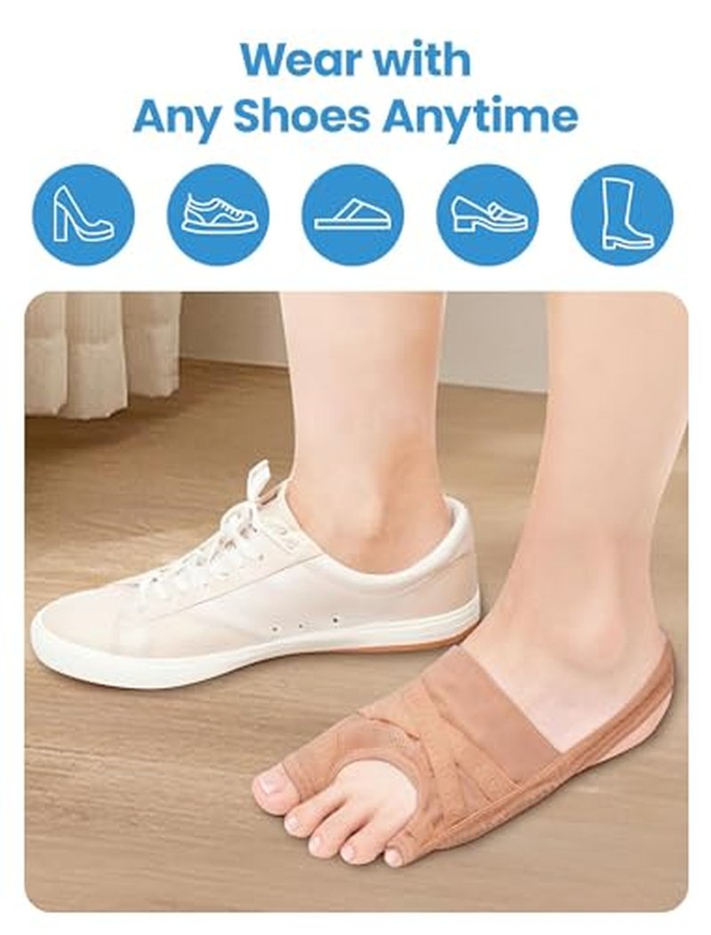 Bunion Corrector for Men and Women - Adjustable Toe Straightener