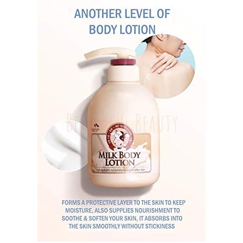 SOMANG MILK BODY SHOWER 750ml + BODY LOTION 500ml SET