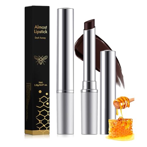 Tinted Lip Balm Set - Hydrating Black Honey Lipstick 2Pc