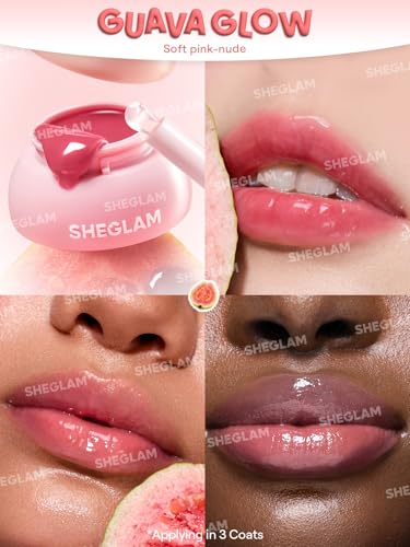 SHEGLAM Hydra Jelly Pocket Lip Gloss - Guava Glow