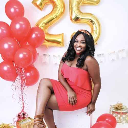 TOBATOBA Red Tiara Crowns for Women Girls Queen of Heart Crown Wedding Tiara Princess Tiara for Wedding Prom Quinceanera Birthday Crown Halloween Hair Accessories