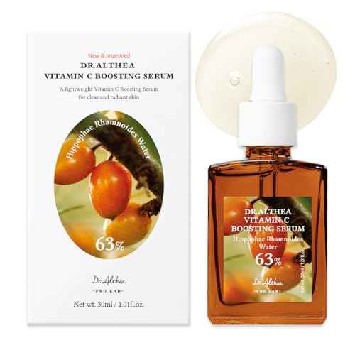 Dr.Althea Vitamin C Boosting Serum | Daily Facial Serum with TRANEXAMIC ACID for All Skin Types | Helps Remove Dark Spots & Uneven Skin Tone | Korean Vegan Skin Care (Vitamin C Boosting RENEWED)
