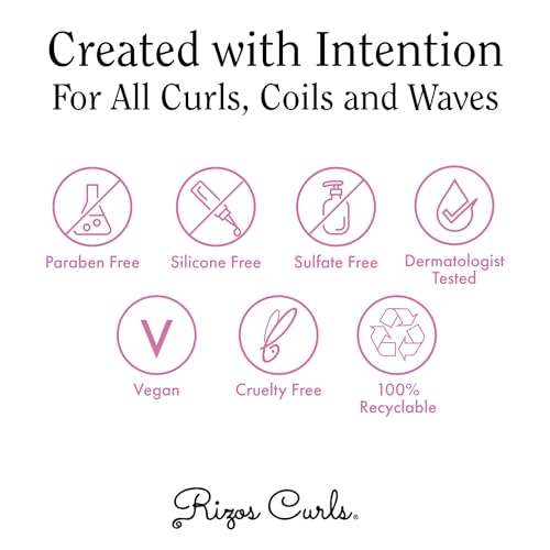 Rizos Curls Refresh & Detangle Spray - Coconut Oil Leave-In Conditioner