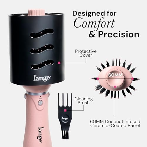 L'ANGE HAIR VolumeBoost 60mm Blow Dryer Brush | Ceramic Volumizing