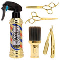 ZIBARBER Professional Hair Cutting Scissors Set - 6 Inch Stainless Steel with Combs & Case