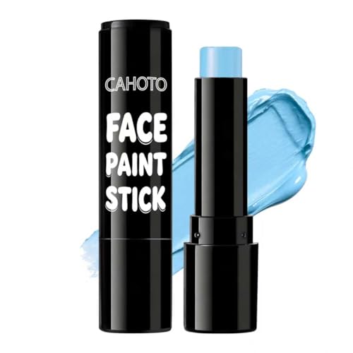 Light Blue Oil-Based Face Paint Stick | Vegan Sports Makeup