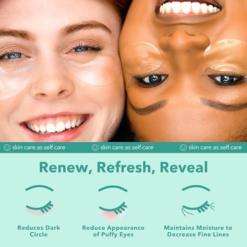 Patchology Rejuvenating Under Eye Patches for Dark Circles & Puffy Eyes - Hydrating Eye Mask with Caffeine & Collagen - Reduces Dark Circles, Puffiness, and Wrinkles - Under Eye Care (15 Pairs)