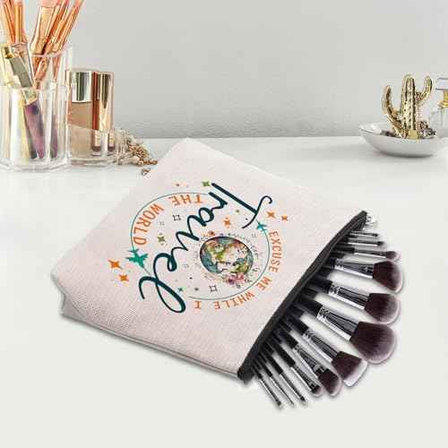 Travel Gifts for Women: Cosmetic Bag - Best for International Travelers & Weekend Trips