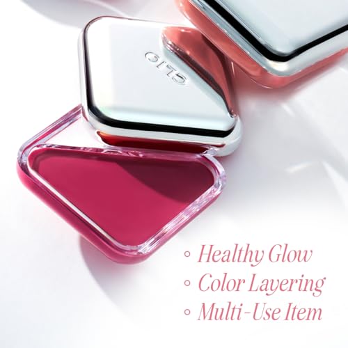 CLIO Essential Lip & Cheek Tap Rosy Blow 0.14 Fl Oz Travel Blush & Lip Color