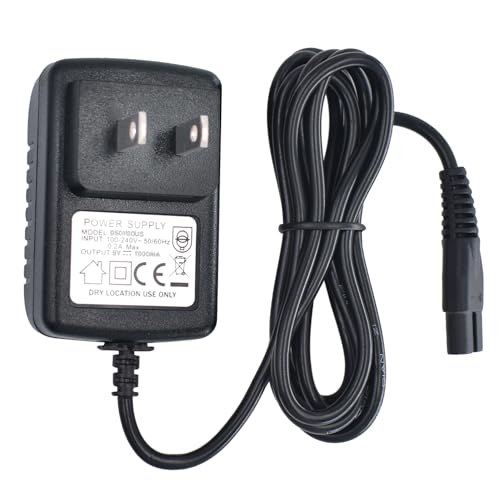 4.5V Charger for BaByliss PRO Trimmer FX870 FX788 FX787 FXSSM FX820 FX726 FX825,Replacement Power Cord Compatible with BaBylissPRO Clipper Charging Cord