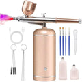 Cordless Airbrush Kit with Compressor – 0.3mm Nozzle, Rechargeable