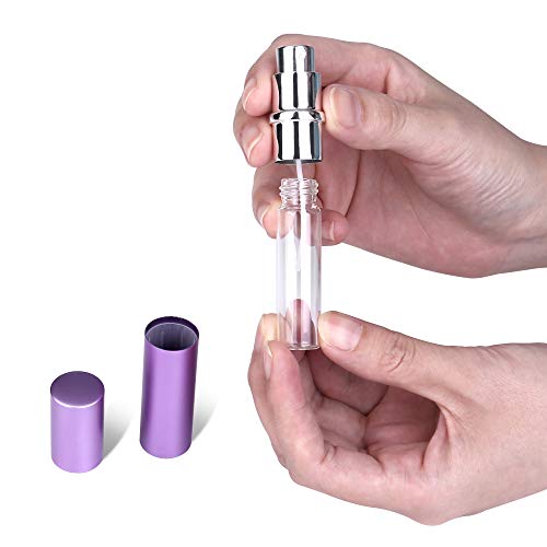 Zingso Mini Refillable Travel Perfume Atomizer Set - 3x6ml