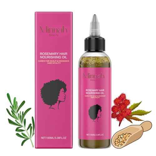 Minnah Beauty¢â Hair Growth Oil, Crack Hair Growth 4-in-1 Liquid Batana Oil with Rosemary, Pumpkin Seed, Castor