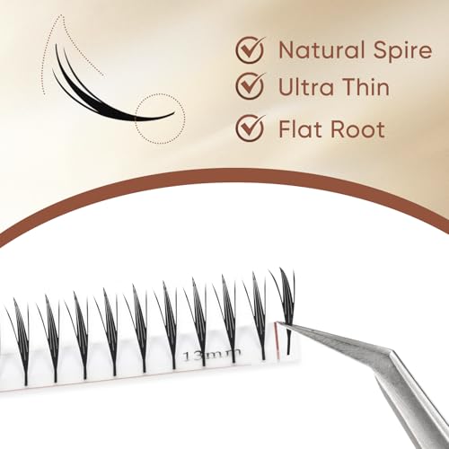 Premade Wing Lash Extensions 8-15mm C/D Curl Mix