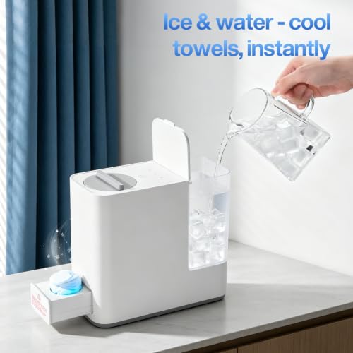 Smart Hot Face Towel Dispenser with 20 Towels