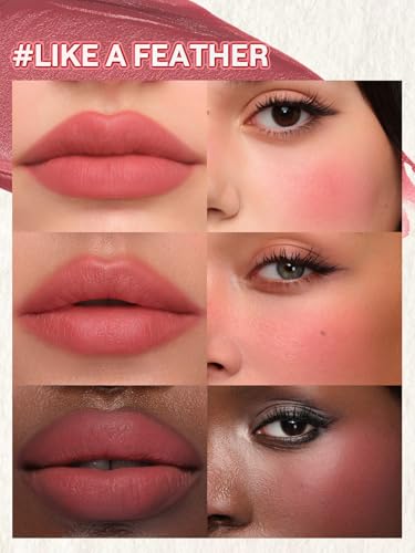 SHEGLAM Air Plush Lip & Cheek Cream – Liquid Blush Stain