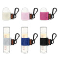 Desing Wish 6 PCS Mini Chapstick Holder Keychain Elastic Sleeve Chapstick Keychain Holder for Lip Balms/Lip Gloss/Lipsticks, Portable Lip Balm Holder Sleeves - Colorful