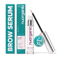 NuOrganic Cosmic Brow Serum for Fuller Brows - 8ml Natural & Vegan