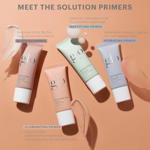 Glo Skin Beauty Blurring Face Primer with Ceramides - Pore Minimizer & Makeup Base, 1 oz