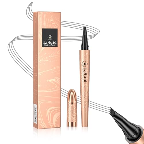 Microblading Eyebrow Pen Waterproof 4-Point Gray