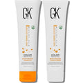 GK HAIR Travel Size Shampoo &Conditioner set-Curly Hair Shampoo & Conditioner For Color Protection-Made with Aloe vera,Parki Butter-Free of Parabens Phthalates & Sulfate Free (3.4 Fl Oz)