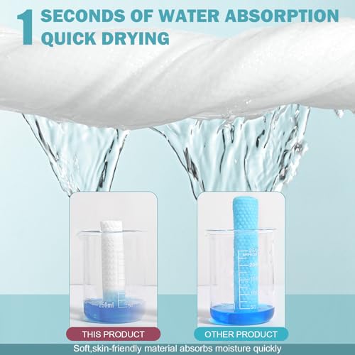 Disposable Face Towel 200 Count, Ultra Soft & Thick Washcloths, Biodegradable Facial Towels for Sensitive Skin, Makeup Remover Dry Wipes