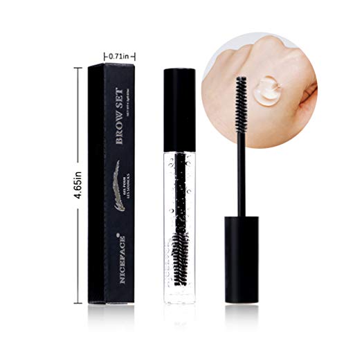DAGEDA Clear Eyebrow Setting Gel, 2 Pack - Waterproof Brow Fix