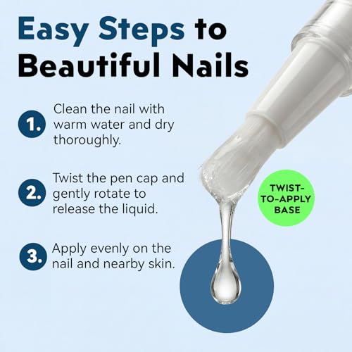 Nail Care Pen for Healthy-Looking Nails - 3ml, Twist Pen Applicator