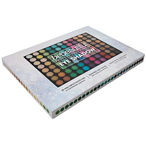 88-Color Matte Eyeshadow Palette with Mirror & Applicators