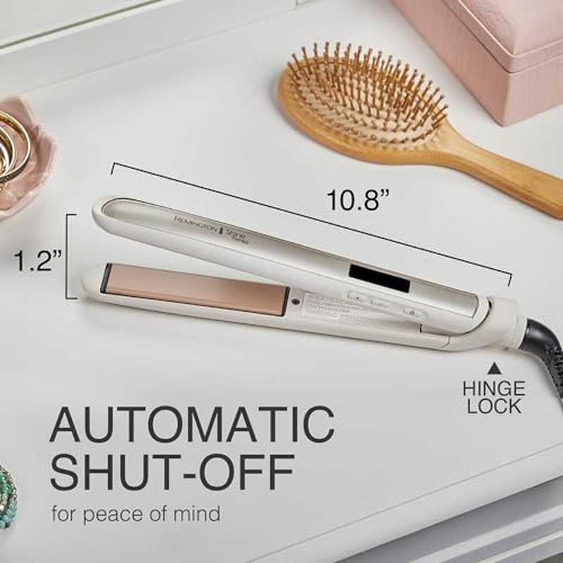 Remington Shine Therapy 1" Ceramic Hair Straightener with Argan Oil
