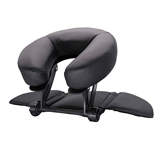 TRENDBOX Face Down Tabletop Massage Kit Adjustable Headrest Pillow