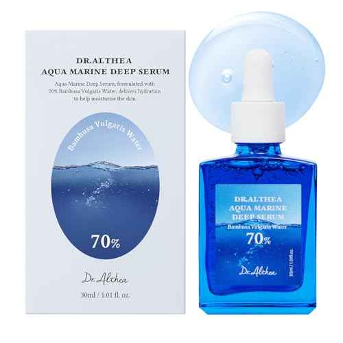 Dr.Althea Aqua Marine Deep Serum | Instant Hydration & Soothing Facial Serum for All Skin Types | Korean Vegan Skincare