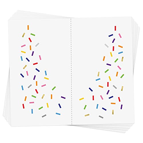 SPRINKLES RAINBOW EYE JEWEL set of 10 premium waterproof temporary colorful metallic gold and silver jewelry foil festival Flash Tattoos, eye jewel, rainbow sprinkles, metallic tattoo, face flash