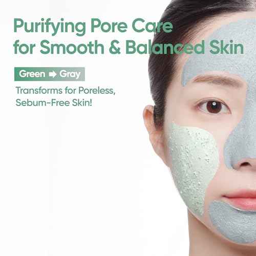 BANILA CO Clean It Zero Charcoal Capsule Pore Polish Mask | Gentle Exfoliating Facial Polish with Charcoal PHA Capsules & Green Clay | Korean Skincare for Oily & Sensitive Skin (100g / 3.53 oz)