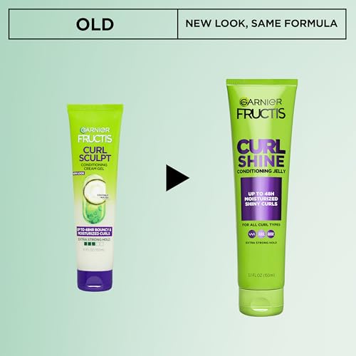 Garnier Fructis Curl Shine Conditioning Hair Gel - Mango, Extra Strong Hold, 5.1 Fl Oz, Variation of This Listing